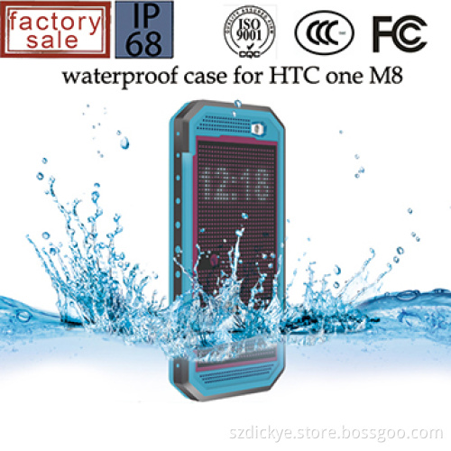 Waterproof Dirt-Proof Shock-Proof Case, Factory Supply for HTC1-M8